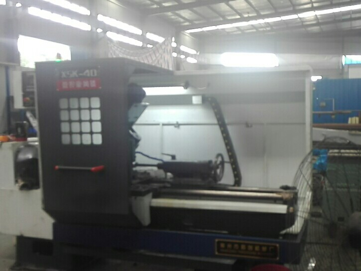 波形螺紋數控旋風銑（改造版）湖北客戶現場