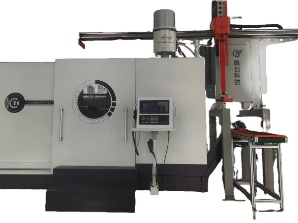 數(shù)控包絡(luò)蝸桿旋風(fēng)銑整機(jī)