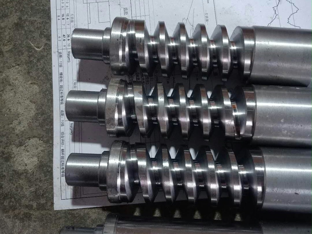 蝸桿數(shù)控旋風(fēng)銑（改造版）寧波凱步客戶現(xiàn)場(chǎng)