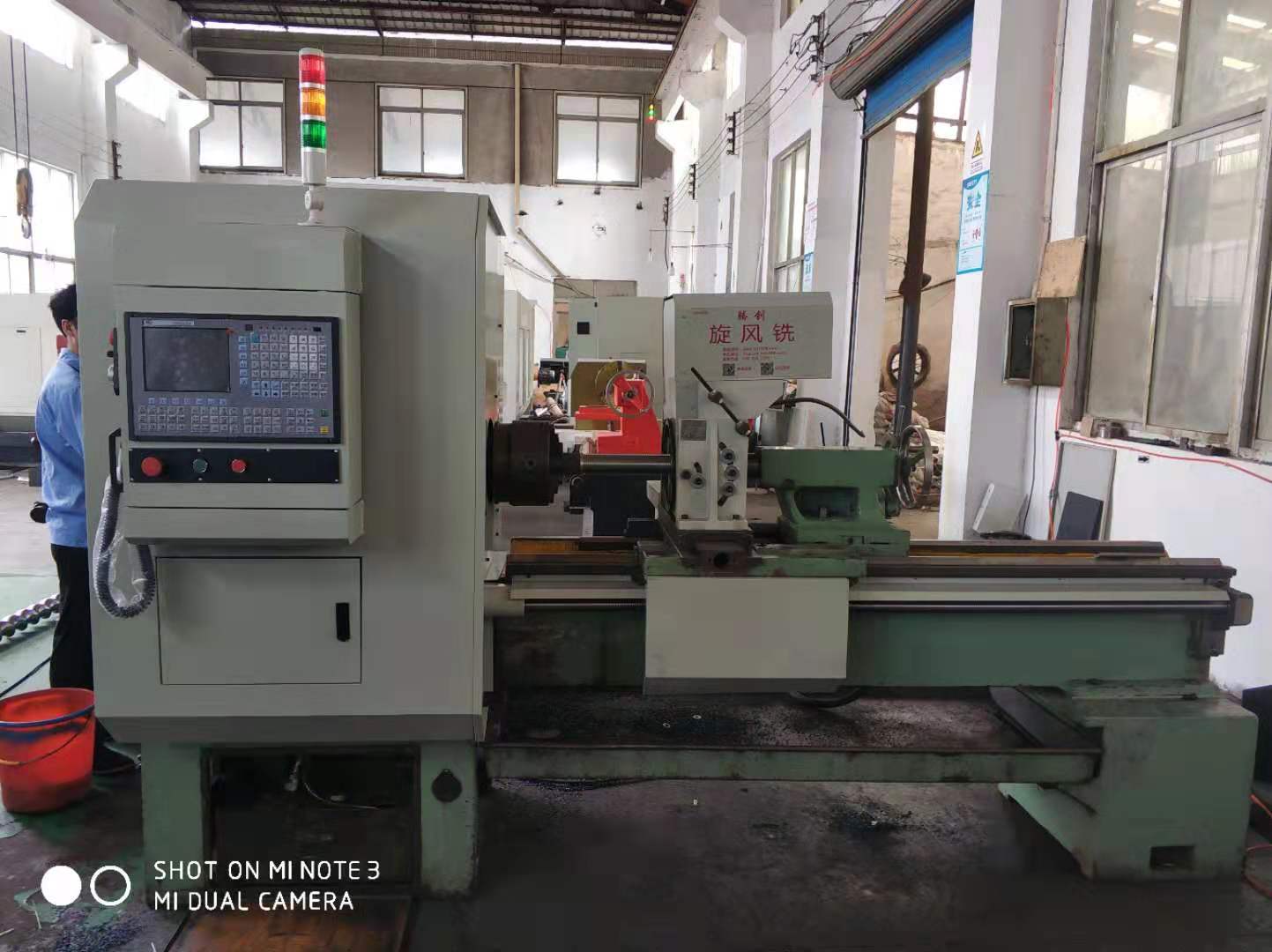 改裝版數控旋風銑發貨現場