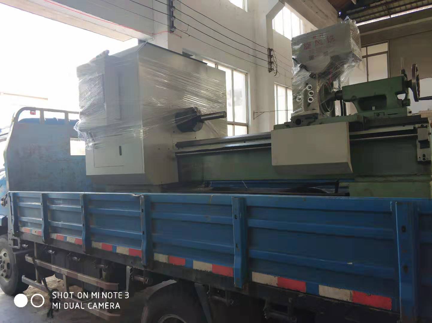 改裝版數控旋風銑發貨現場